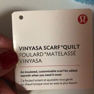 Lulu Quilted Vinyasa Scarf